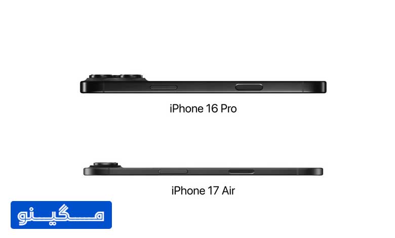 باریک‌تر شدن آیفون 17 ایر